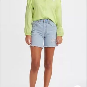 Levi’s 501® ORIGINAL HIGH RISE MID-THIGH WOMEN'S SHORTS